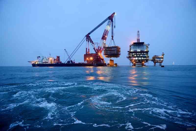 中国海油渤海油田获超千吨工业油气流